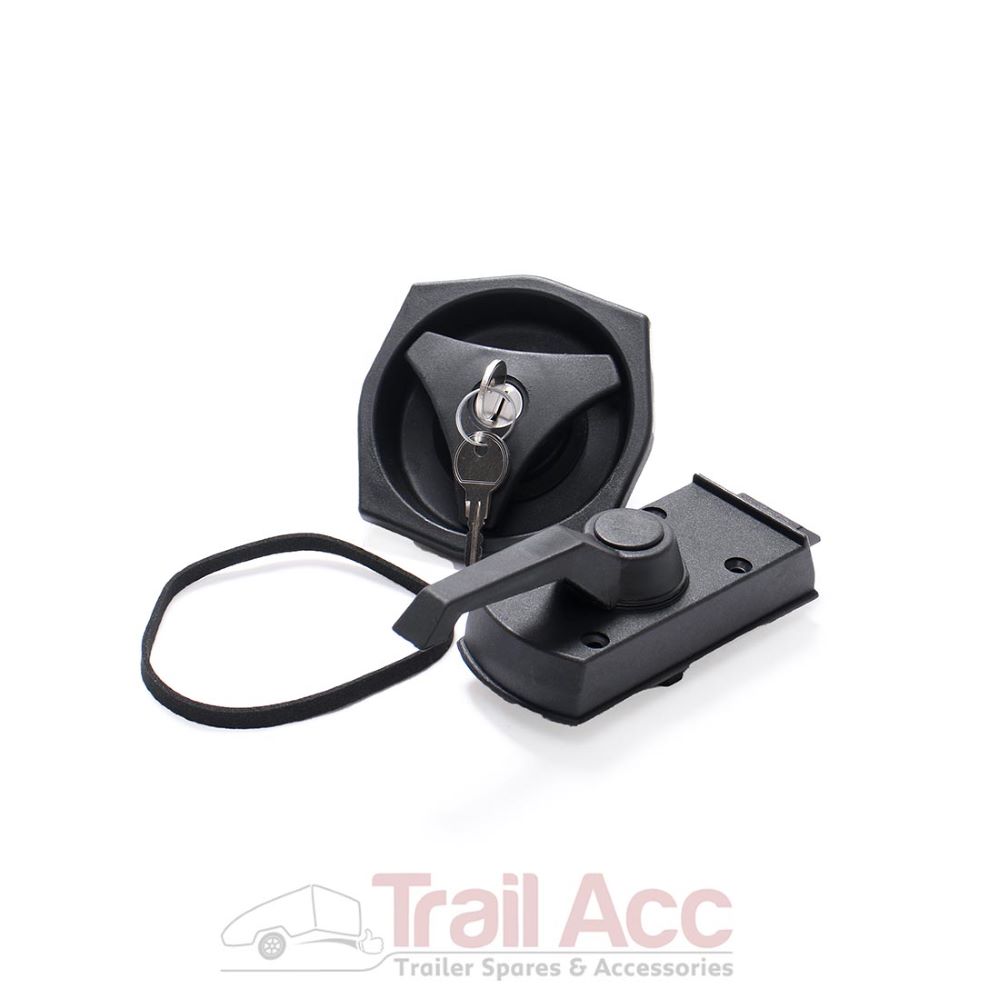 POS_CARAVAN DOOR LOCK COMPLETE Door Lock FF System 1020SB51 Complete - Image 1